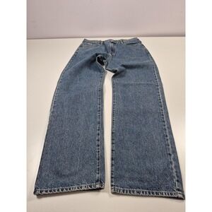 Calvin Klein Jeans Easy Fit Jeans Mens 36x34 Blue Medium Wash Straight Leg Denim